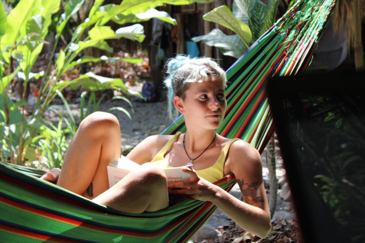La Aldea Hostel, Camping Y Hamacas Palomino Ngoại thất bức ảnh