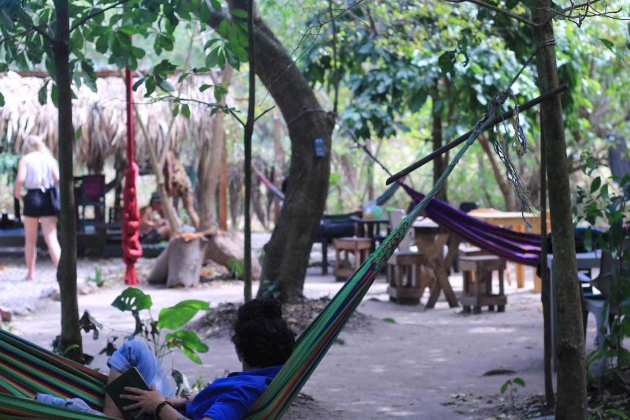 La Aldea Hostel, Camping Y Hamacas Palomino Ngoại thất bức ảnh