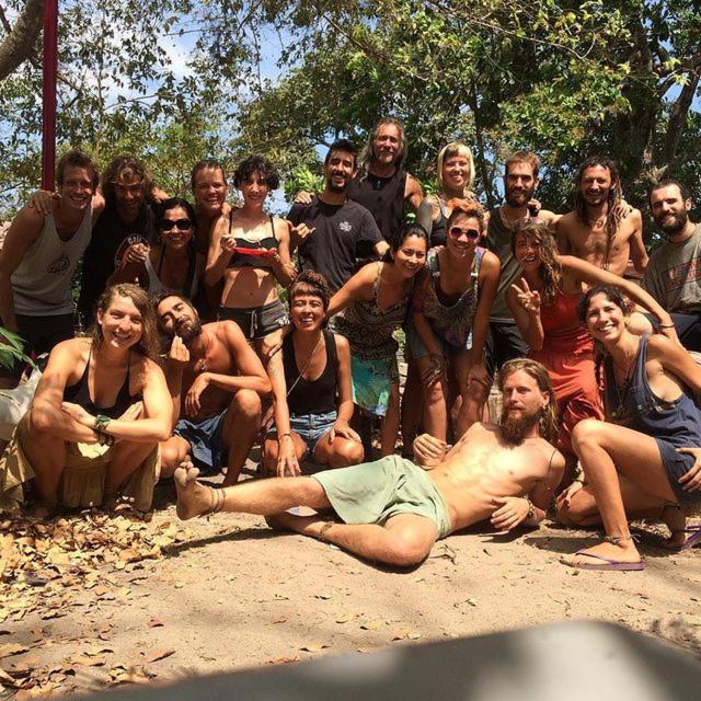 La Aldea Hostel, Camping Y Hamacas Palomino Ngoại thất bức ảnh