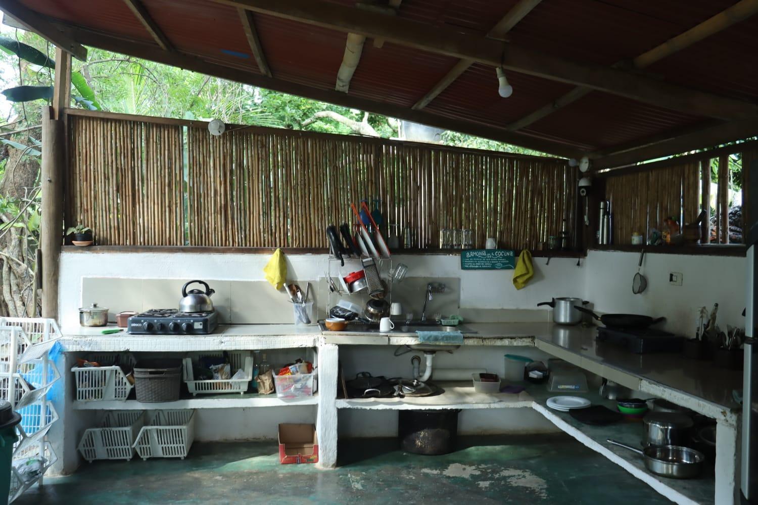 La Aldea Hostel, Camping Y Hamacas Palomino Ngoại thất bức ảnh
