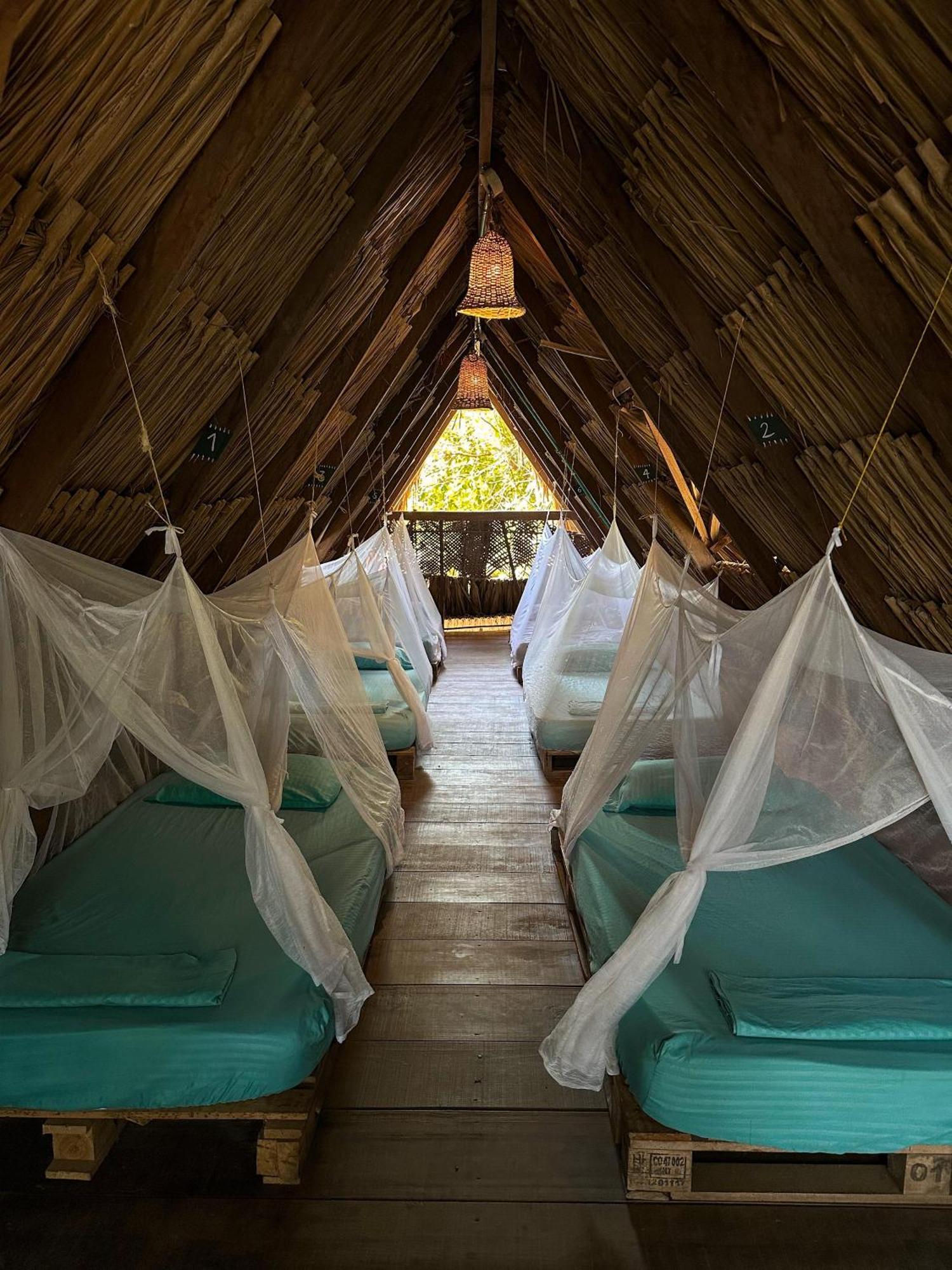 La Aldea Hostel, Camping Y Hamacas Palomino Ngoại thất bức ảnh