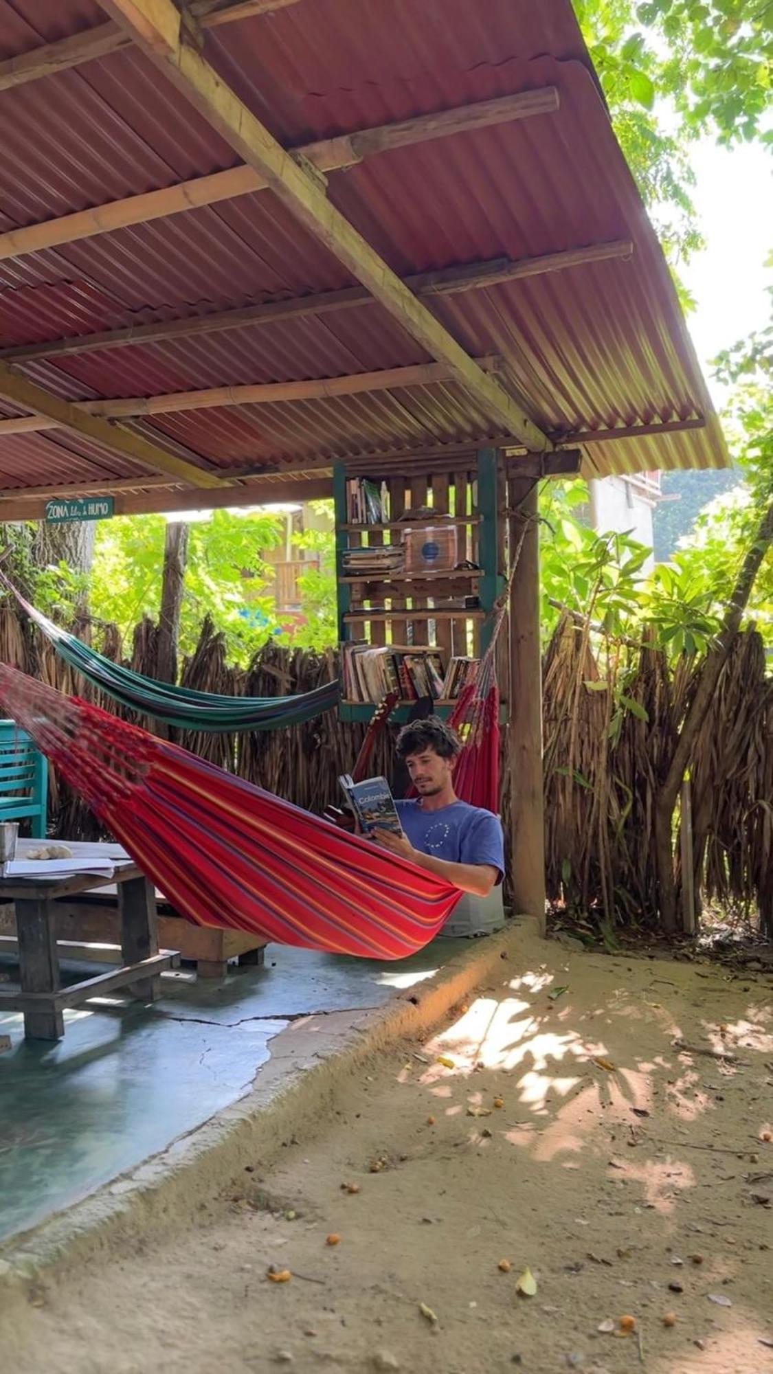 La Aldea Hostel, Camping Y Hamacas Palomino Ngoại thất bức ảnh