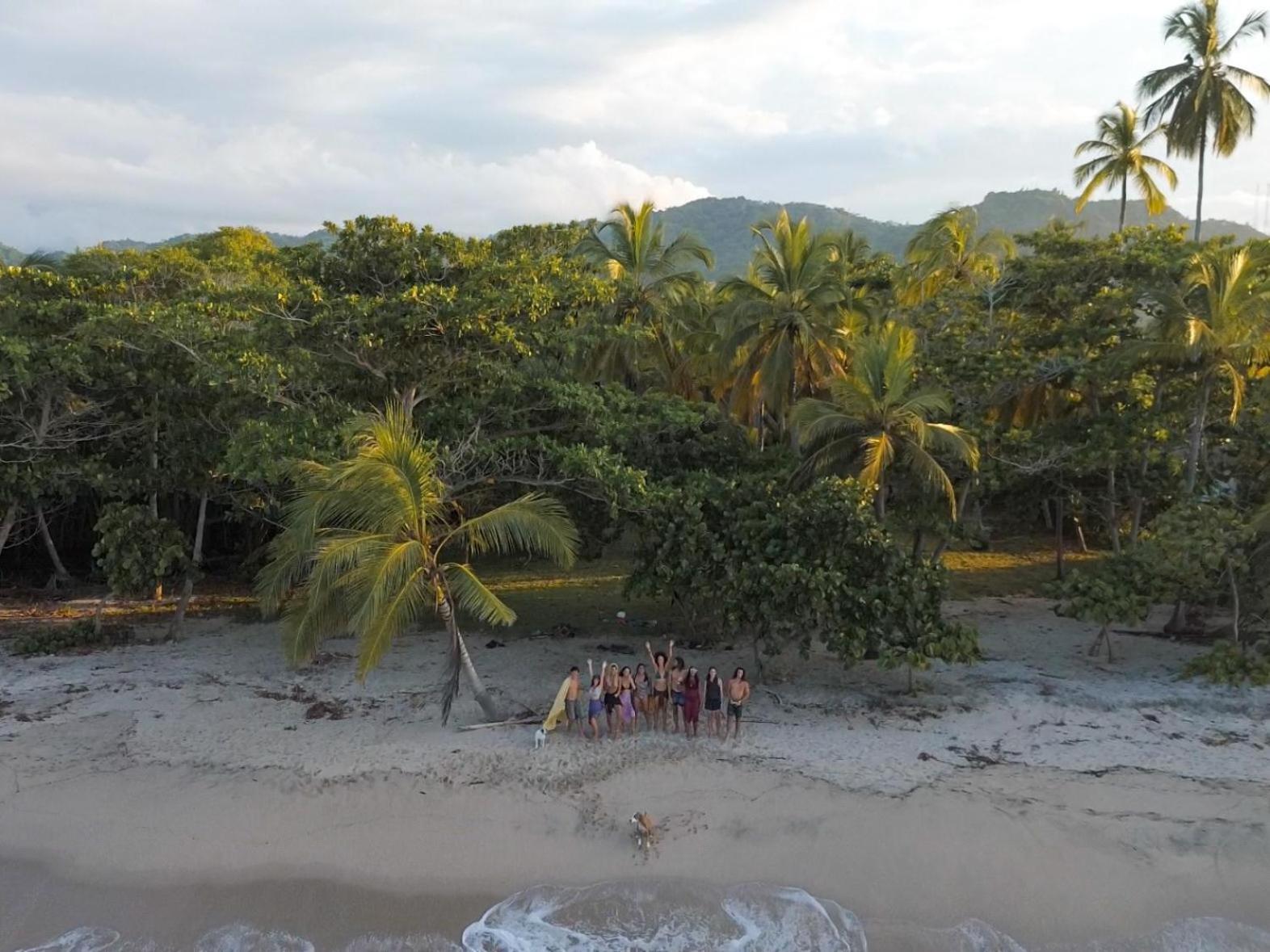 La Aldea Hostel, Camping Y Hamacas Palomino Ngoại thất bức ảnh